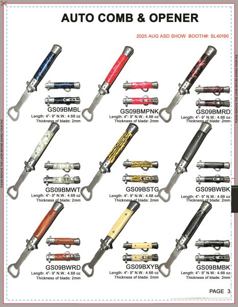 AUTO COMB OPNER IN 2025 AUG SHOW 3